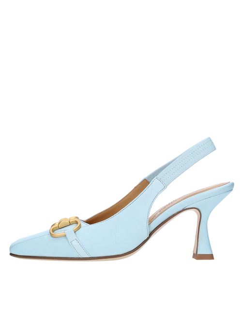 Décolleté slingback in pelle POMME D'OR | 7186PASTEL GREEN